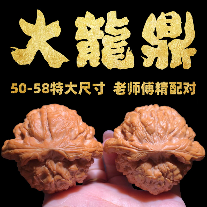 【龙鼎】文玩核桃特大尺寸