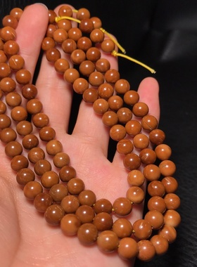 精品高抛设计款库克圆菩提子手串念珠佛珠男文玩生日礼物手链女