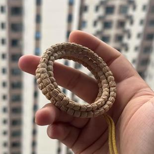 热振108百香籽手串藏式直切深坑鬼脸高密原籽链生日礼物男