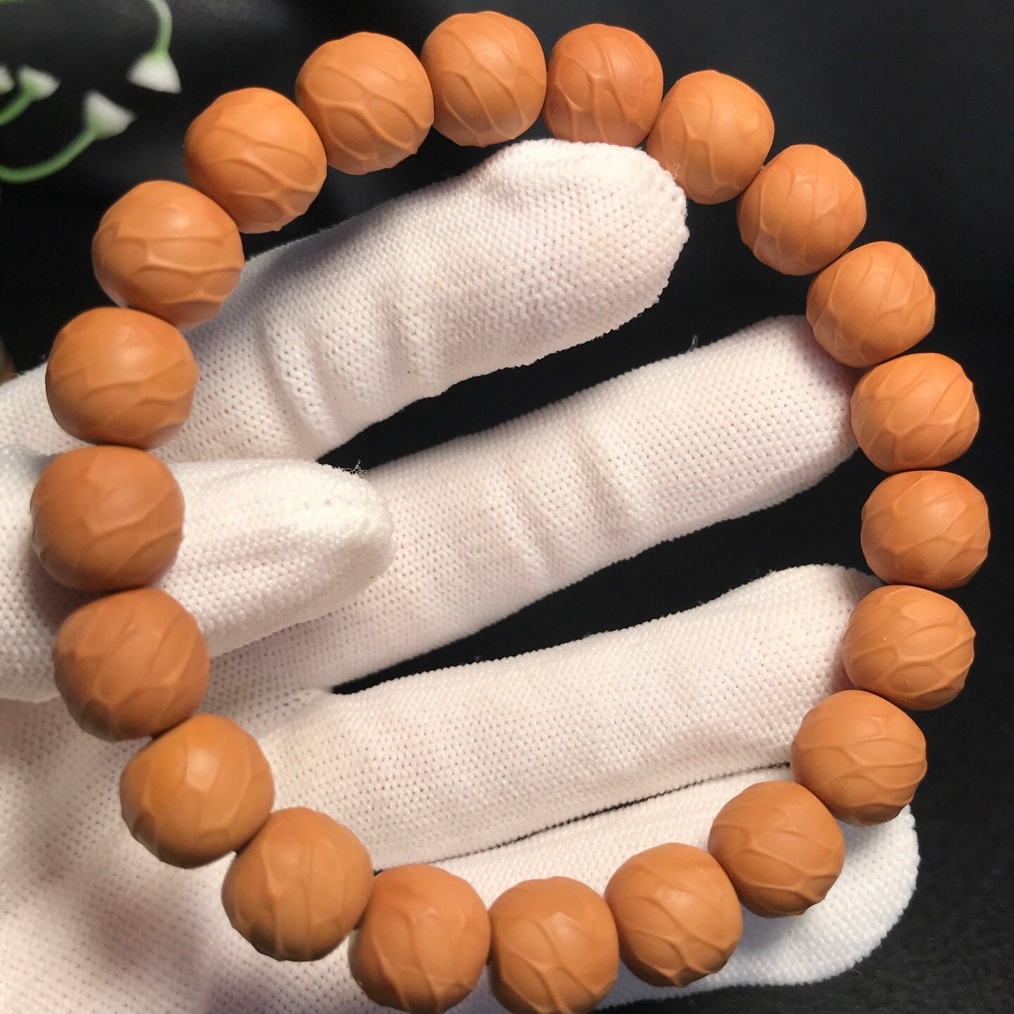 野生小核桃盘玩老型桶光珠手串核桃文玩精品圆珠蜜蜡生日礼物手链