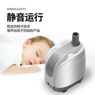 比多克超静音鱼缸水泵鱼池潜水泵循环抽水泵水族箱小型静音底吸泵