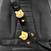 汽车儿童安全带调节固定器可爱卡通创意宝宝防勒脖护肩套保护套