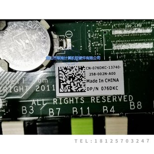 服务器主板 VWT90 JP31P Dell 68CDY R720XD T0WRN X6FFV R720