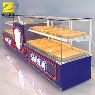 商用面包柜糕点玻璃展示柜小型冷藏柜制冷桃酥柜点心局柜子西点柜