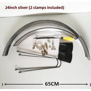 挡泥板自行车26英寸27.5延长延长后泥清除全包防雨山地车。
