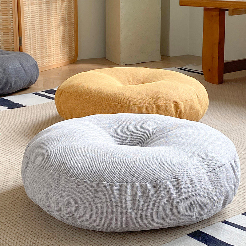 日式棉麻防水蒲团坐垫榻榻米垫客厅沙发地上打坐垫子卧室飘窗坐垫,居家布艺,蒲团,淘宝优惠券,粉丝福利购,淘宝优惠卷