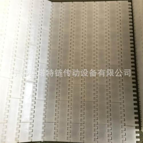 供应肉食加工线塑料网带肉食加工模块式网带PP塑料链板式网带