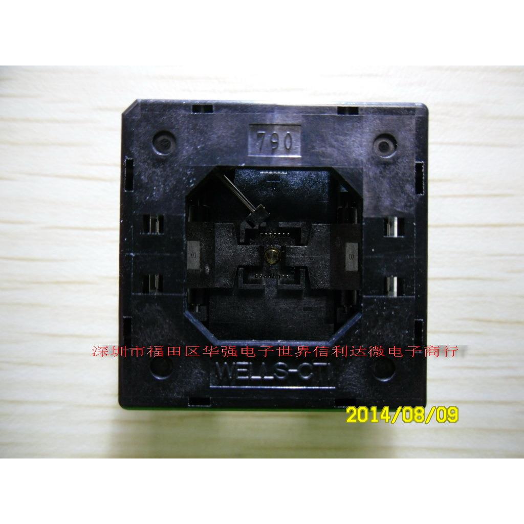 IC烧录座QFN-32间距0.5MM5*5790-42032-101T测试座卡座