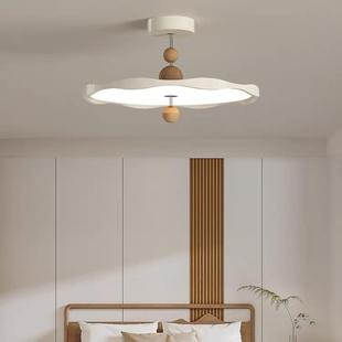 高级感新款 卧室灯创意吊灯奶油风餐厅灯全光谱护眼房间灯书房吊灯