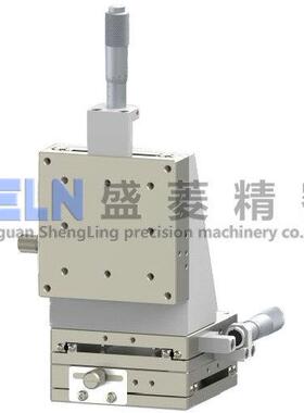 XYZ轴LBDV80-L-C2千分尺旋钮直线滚珠型手动微调位移平台XYZSG80