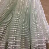 直销加厚钢丝透明风管110100防爆耐高温不变形