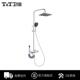 T&T卫浴家用增压套装 11087 枪灰色铜淋浴花洒套装