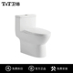 T&T卫浴浴室马桶大冲力家用卫生间节水防臭抽水坐便器3085