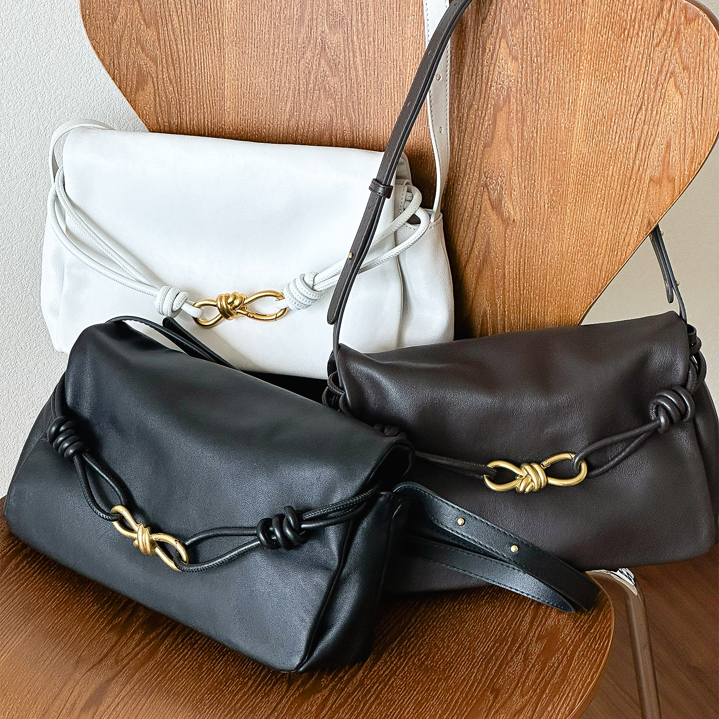 TAWEN 头层牛皮腋下包女秋冬高级感小众hobo斜挎包通勤单肩托特包,箱包皮具/热销女包/男包,托特包,淘宝优惠券,粉丝福利购,淘宝优惠卷