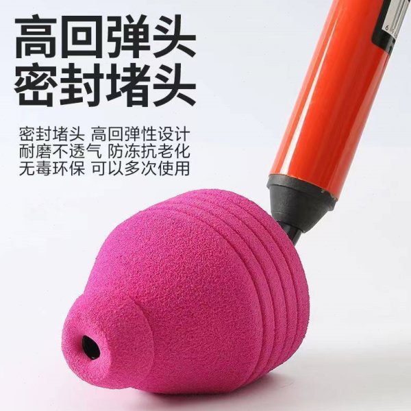 万能气下水道管道疏通马桶疏通神器高压堵塞专用工具厕所一炮通通