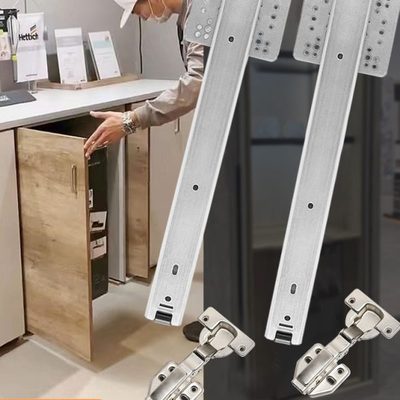 隐藏顶装柜烤箱门滑轨翻导轨轨道轨道空调上门回旋橱柜插门口袋侧