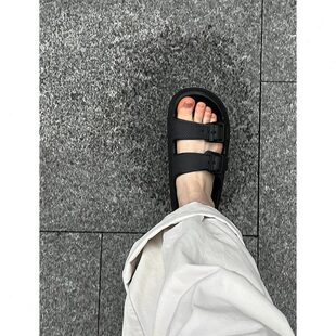 海边拖鞋 2025女夏旅行新款 防臭eva高级上班踩屎感防滑穿外穿沙滩