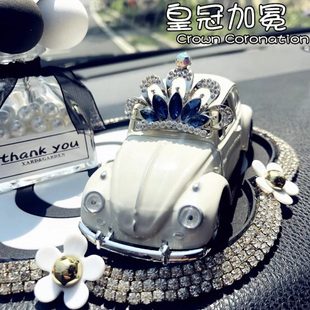 挂件女高级车载饰品汽车装 车摆件感车内女生女司机时尚 饰摆件车饰