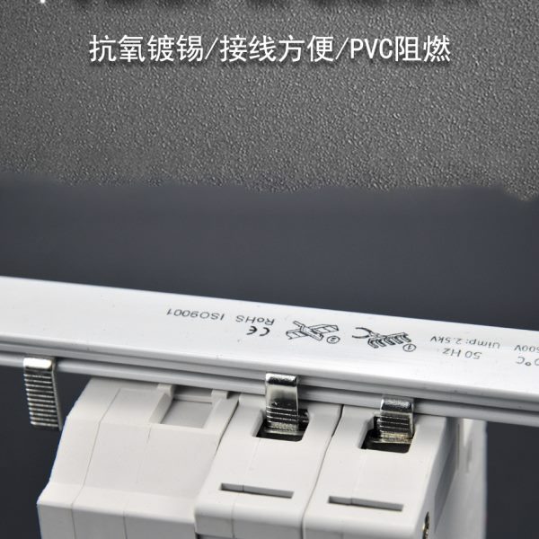 配电箱电气汇流排-2P+L 2P带漏电 紫铜 32A/40A/50A/63A/100A连接