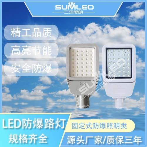 LED防爆路灯SLD6100 50/300W防爆马路灯泛光灯探照防爆照明灯220v