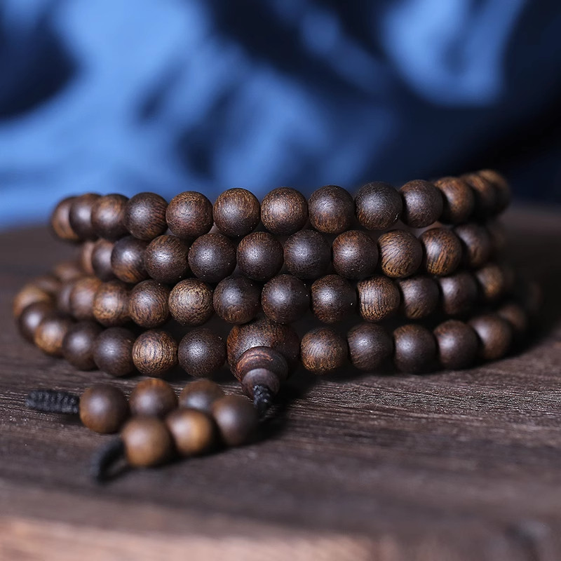 越南富森红土沉水级沉香手串佛珠手串满油老料108颗手链天然保真,饰品/流行首饰/时尚饰品新,沉香,淘宝优惠券,粉丝福利购,淘宝优惠卷