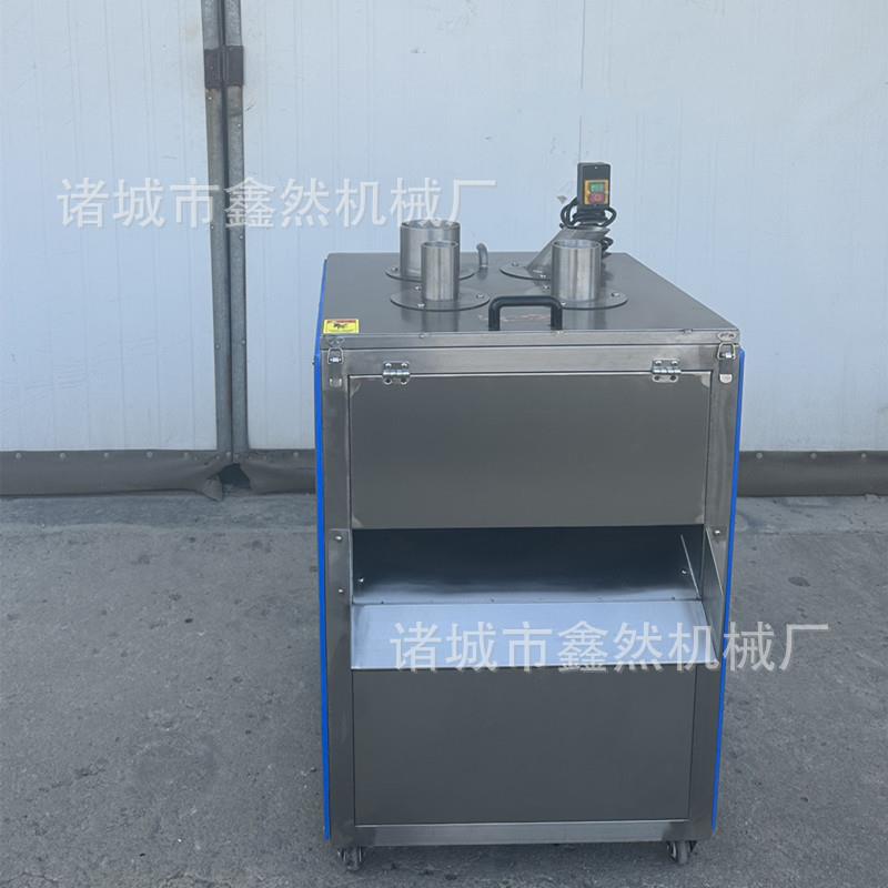 全自动下压式苹果切片机火龙果切斜口设备黄瓜切圆片机