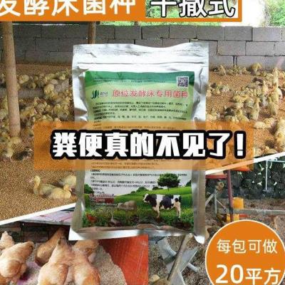 极速鸡舍菌种畜牧用o阳台垫料无臭养鸭鹌鹑养殖场鸡床发粉干撒式