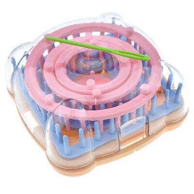 极速Flower Knitting Machine Kit DIY Wool FMlower Machine Loo