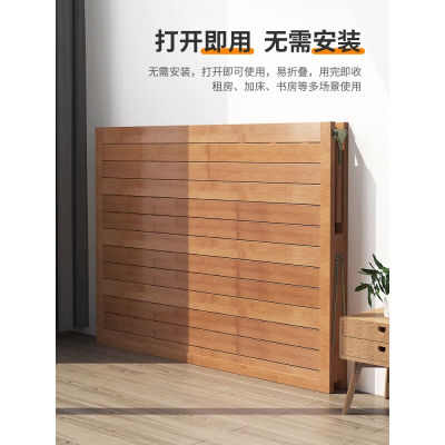 极速欢乐猫竹床折叠床双人床单人A床简易床午休床午睡家用实木凉
