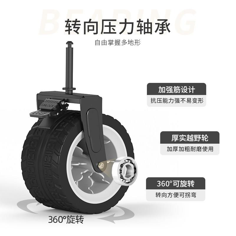 极速旷野求生露营推车可折叠户y外手推野餐车野营地推车拉杆小拉