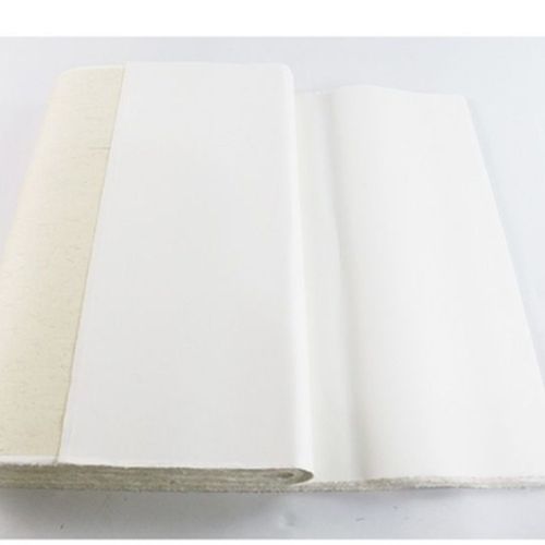 极速毛边纸书画纸半生熟毛边4尺6屏8尺屏仿K古毛边纸100张白色仿