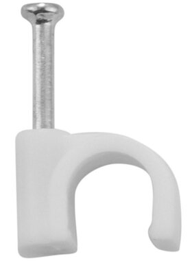 极速300 Pieces Of Cable Staples Clip Wall Wire NailV Fixture