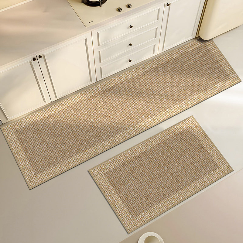 新品厨房地垫防油防滑家用吸水脚垫防脏防污垫子R日式简约门垫免,居家布艺,厨房地垫,淘宝优惠券,粉丝福利购,淘宝优惠卷