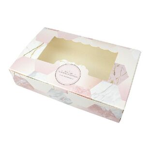 极速20pcs Paper Gift Box Packaging Cupcake Mooncake PYink Ma