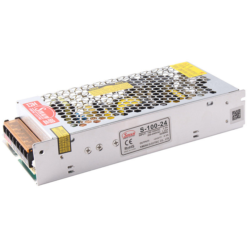 新品西盟220V转5V20A12V8.5A24VC4.5A48伏2安开关电源S-100W直流