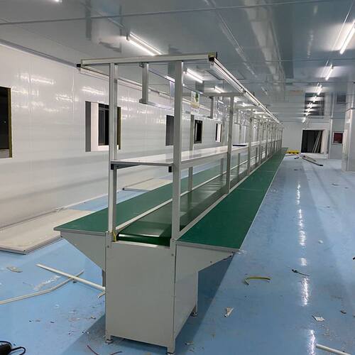 新品防静电皮带流水线输送设备车间自H动化组装生产拉线装配流水