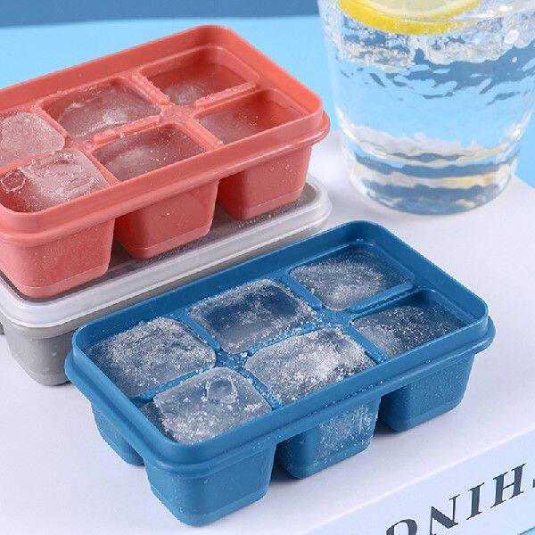 新品Colorful Round Ice Mould Rhombus Ice Cube TrSay Cube Mak