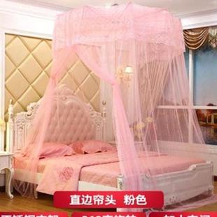 极速圆顶加大伞帐悬吊式 天花板吸顶宫D廷蚊帐学生1.8m1.5米不锈钢