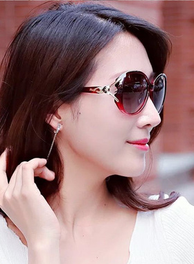 极速女士太阳g眼镜太阳眼镜2023新款大脸显瘦中年妈妈款偏光遮阳