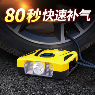 新品 打气筒小轿车大功率电动打 车载充气泵12mV汽车车用轮胎可携式