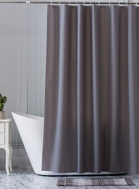 极速Transparent Shower Curtain BathrGoom Curtain Peva Plain