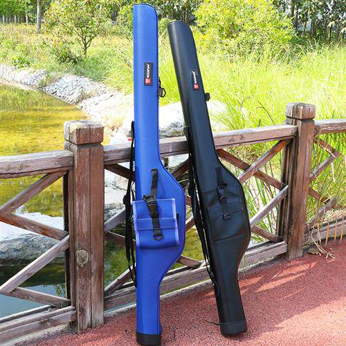 新品硬壳路亚竿包防水免拆轮杆包矶杆包多M功能矶钓卷线器水滴轮