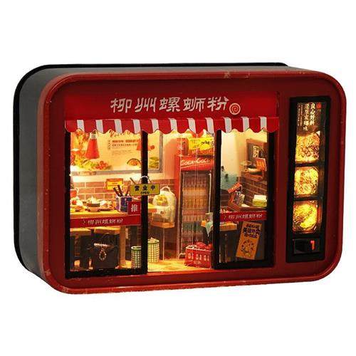 新品巧之匠diy手l工小屋干饭盒子剧场房子拼装模型微缩模型生日礼