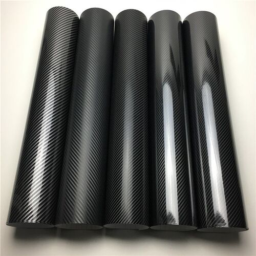 新品2D 3D 4D 5D 6D Carbotn Fiber Vinyl Wrap Film Car Wrappin