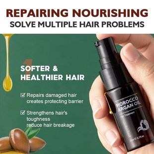 极速Moroccan Argan Oil Hair Eyssential Treatment Keratin Nou