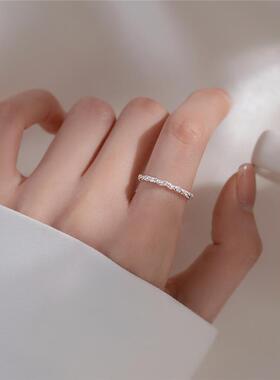 【巷南】999纯银糖纸戒指