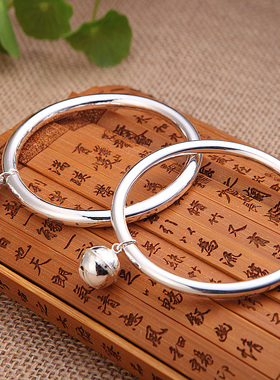 传承乾坤圈光面手环男女纯