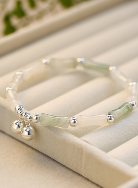 【巷南】925纯银竹节手链