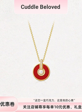 S925纯银上上签项链女款2024新款轻奢小众在逃公主项颈链锁骨链女