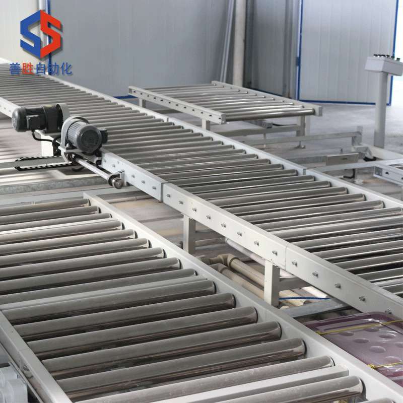 滚筒装配生产流水线定制不锈钢无动力滚筒输送线全自动辊道输送机